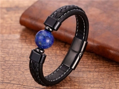 HY Wholesale Leather Jewelry Popular Leather Bracelets-HY0118B429