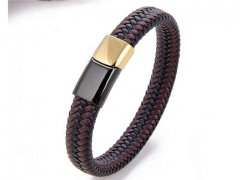 HY Wholesale Leather Jewelry Popular Leather Bracelets-HY0118B751