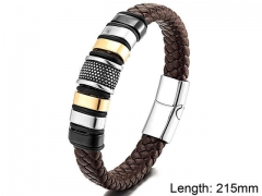 HY Wholesale Leather Jewelry Popular Leather Bracelets-HY0108B051