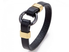 HY Wholesale Leather Jewelry Popular Leather Bracelets-HY0118B415
