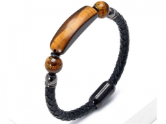 HY Wholesale Leather Jewelry Popular Leather Bracelets-HY0118B838
