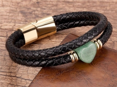 HY Wholesale Leather Jewelry Popular Leather Bracelets-HY0118B880