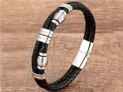 HY Wholesale Leather Jewelry Popular Leather Bracelets-HY0118B082