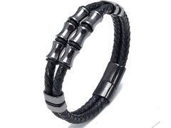 HY Wholesale Leather Jewelry Popular Leather Bracelets-HY0118B025