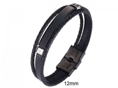 HY Wholesale Leather Jewelry Popular Leather Bracelets-HY0010B0648