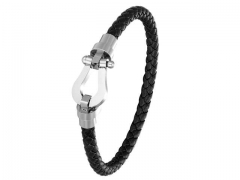 HY Wholesale Leather Jewelry Popular Leather Bracelets-HY0117B314