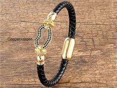 HY Wholesale Leather Jewelry Popular Leather Bracelets-HY0118B290