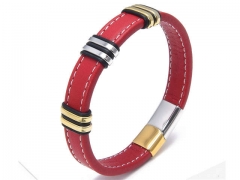 HY Wholesale Leather Jewelry Popular Leather Bracelets-HY0118B682