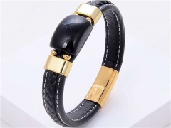 HY Wholesale Leather Jewelry Popular Leather Bracelets-HY0118B241