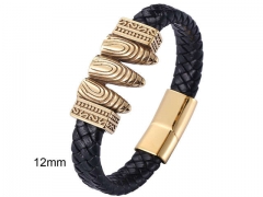 HY Wholesale Leather Jewelry Popular Leather Bracelets-HY0010B0537