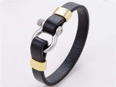HY Wholesale Leather Jewelry Popular Leather Bracelets-HY0118B885