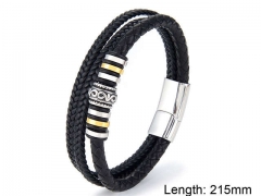 HY Wholesale Leather Jewelry Popular Leather Bracelets-HY0108B058