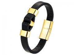 HY Wholesale Leather Jewelry Popular Leather Bracelets-HY0117B362