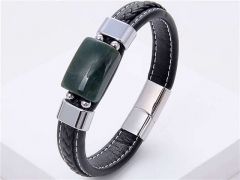 HY Wholesale Leather Jewelry Popular Leather Bracelets-HY0118B251