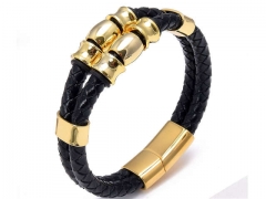 HY Wholesale Leather Jewelry Popular Leather Bracelets-HY0118B672