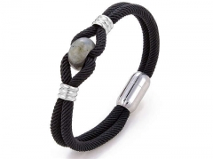 HY Wholesale Leather Jewelry Popular Leather Bracelets-HY0118B212