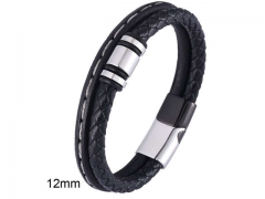 HY Wholesale Leather Jewelry Popular Leather Bracelets-HY0010B0530