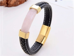 HY Wholesale Leather Jewelry Popular Leather Bracelets-HY0118B813