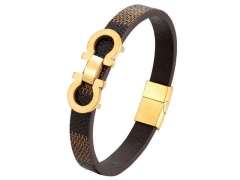 HY Wholesale Leather Jewelry Popular Leather Bracelets-HY0117B273