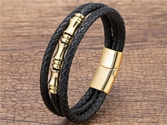 HY Wholesale Leather Jewelry Popular Leather Bracelets-HY0118B192