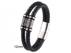 HY Wholesale Leather Jewelry Popular Leather Bracelets-HY0010B0506