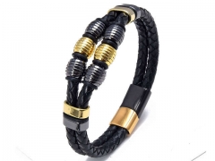 HY Wholesale Leather Jewelry Popular Leather Bracelets-HY0118B020