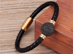 HY Wholesale Leather Jewelry Popular Leather Bracelets-HY0118B441