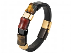 HY Wholesale Leather Jewelry Popular Leather Bracelets-HY0117B281