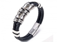 HY Wholesale Leather Jewelry Popular Leather Bracelets-HY0118B616
