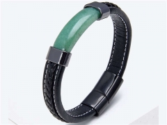 HY Wholesale Leather Jewelry Popular Leather Bracelets-HY0118B404