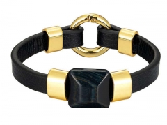 HY Wholesale Leather Jewelry Popular Leather Bracelets-HY0117B341