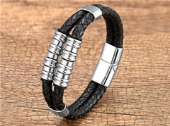 HY Wholesale Leather Jewelry Popular Leather Bracelets-HY0118B140