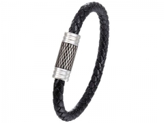 HY Wholesale Leather Jewelry Popular Leather Bracelets-HY0117B236