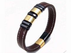 HY Wholesale Leather Jewelry Popular Leather Bracelets-HY0118B580