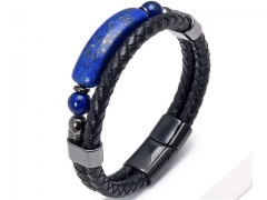HY Wholesale Leather Jewelry Popular Leather Bracelets-HY0118B917