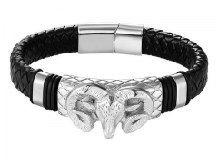HY Wholesale Leather Jewelry Popular Leather Bracelets-HY0117B287