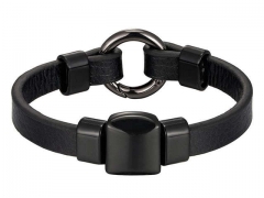 HY Wholesale Leather Jewelry Popular Leather Bracelets-HY0117B345