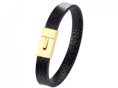 HY Wholesale Leather Jewelry Popular Leather Bracelets-HY0117B221