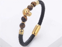 HY Wholesale Leather Jewelry Popular Leather Bracelets-HY0118B508