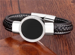 HY Wholesale Leather Jewelry Popular Leather Bracelets-HY0118B342