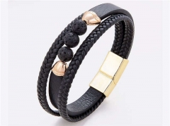 HY Wholesale Leather Jewelry Popular Leather Bracelets-HY0118B392