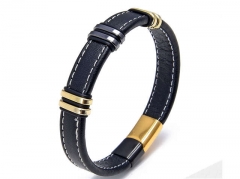 HY Wholesale Leather Jewelry Popular Leather Bracelets-HY0118B675