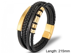 HY Wholesale Leather Jewelry Popular Leather Bracelets-HY0108B084