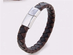 HY Wholesale Leather Jewelry Popular Leather Bracelets-HY0118B546