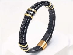 HY Wholesale Leather Jewelry Popular Leather Bracelets-HY0118B520