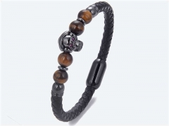 HY Wholesale Leather Jewelry Popular Leather Bracelets-HY0118B513