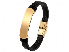 HY Wholesale Leather Jewelry Popular Leather Bracelets-HY0117B262