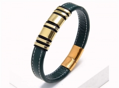 HY Wholesale Leather Jewelry Popular Leather Bracelets-HY0118B577