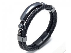 HY Wholesale Leather Jewelry Popular Leather Bracelets-HY0118B919