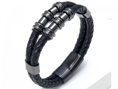 HY Wholesale Leather Jewelry Popular Leather Bracelets-HY0118B612